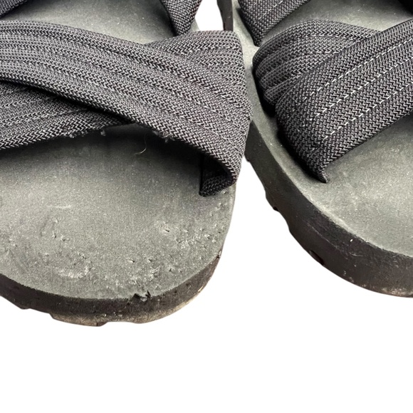 Dries Van Noten Leather Trimmed Webbing Sandals - UNISEX size 42 main image 5